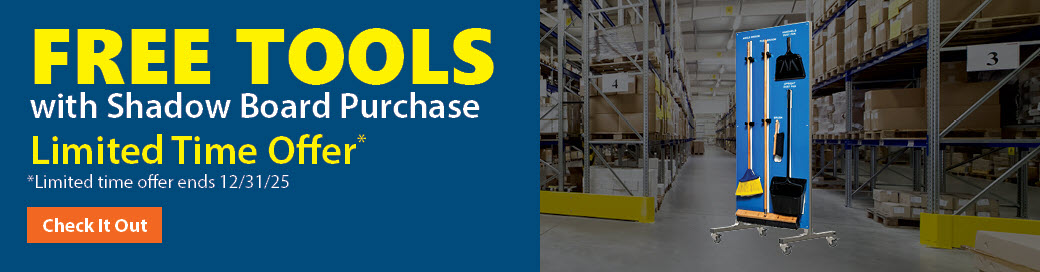 Free Tools with Shadow Board Purchase - Limited Time